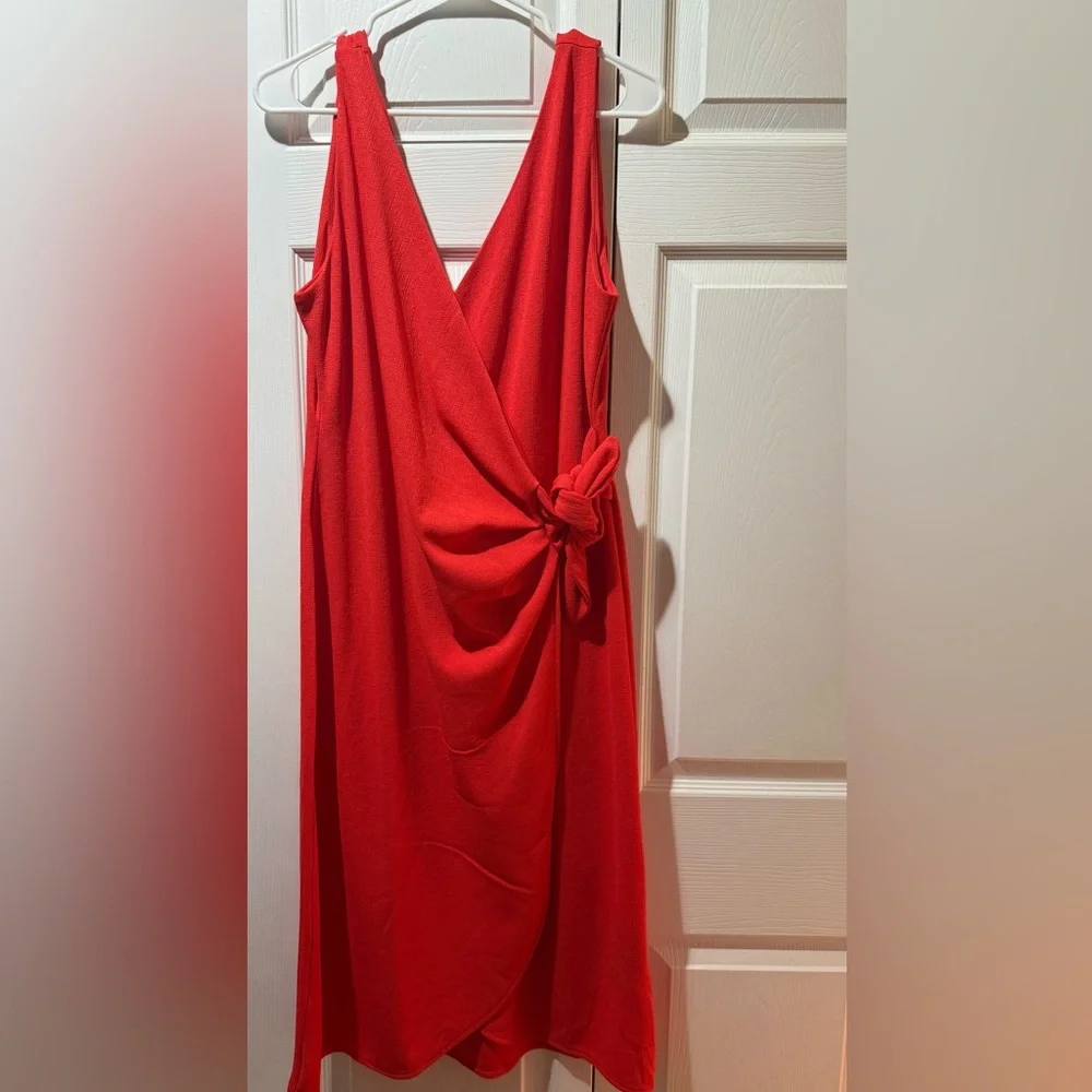 H&M Vibrant Red Backless Dress - Picture 4 of 7